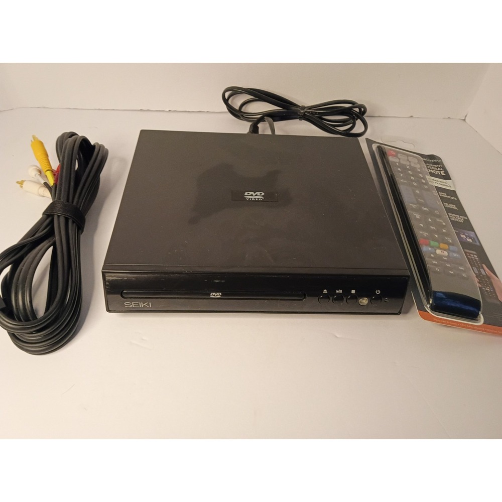 Seiki sdm208bu1 DVD Player w/ Remote HDMI Tested